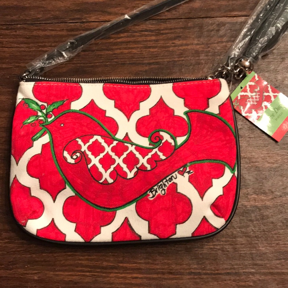 Brighton NWT Love Dove Pouch Purse